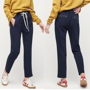 J.Crew Navy Drapey Drawstring Pant Medium NWT